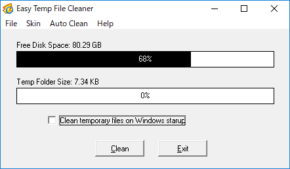 Easy Temp File Cleanerのスクリーンショット