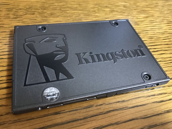 キングストンのSATA接続のSSD「A400」シリーズ240GBレビュー！